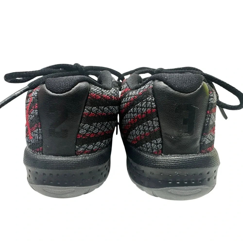 Nike Air Jordan B. Fly Basketball Sneakers Toddler 4C Gray Black Red‎ 881447-005